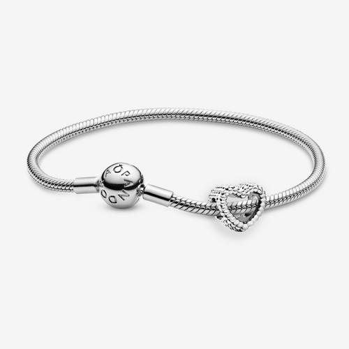 Bracelet Composé Cœur Perlé - Pandora - Modalova