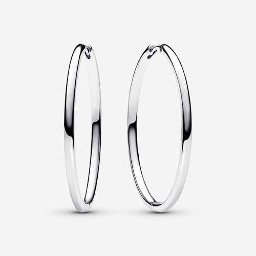 Créoles à Charms 40 mm Moments - Pandora - Modalova