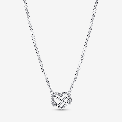 Collier Cœur Infini Scintillant - Pandora - Modalova