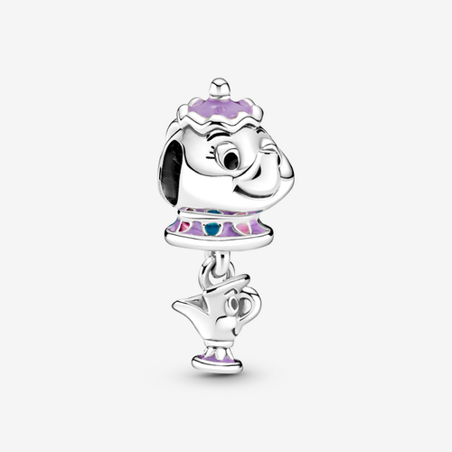 Charm Pendant Disney La Belle et La Bête Madame Samovar et Zip - Pandora - Modalova