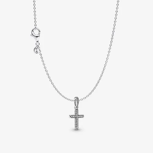 Collier Composé Croix Scintillante - Pandora - Modalova