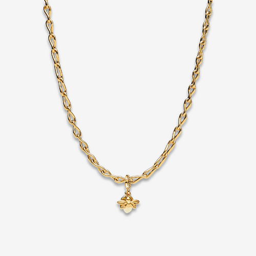 Collier Composé Chaîne Infini & Charm Luciole Phosphorescente - Pandora - Modalova