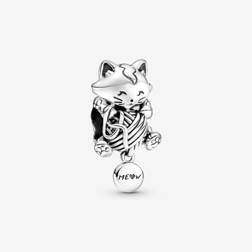 Charm Boule Chaton & Pelote de Laine - Pandora - Modalova