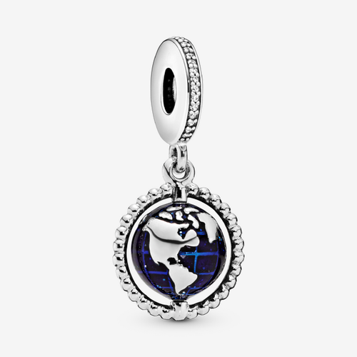 Charm Pendant Globe Pivotant - Pandora - Modalova