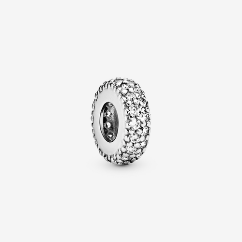 Charm Espaceur Scintillant Transparent - Pandora - Modalova