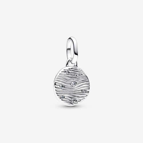 Mini Charm Médaillon Gravable - Pandora - Modalova