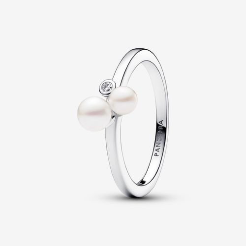 Bague Perles de Culture d'Eau Douce Traitées Duo - Pandora - Modalova