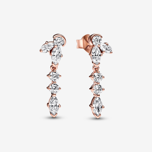 Boucles d'Oreilles Pendantes Herbier Scintillant - Pandora - Modalova