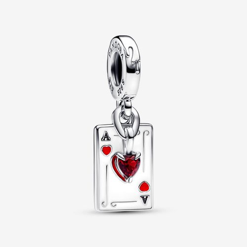 Charm Pendant Double Les Méchants de Disney Reine de Cœur - Pandora - Modalova