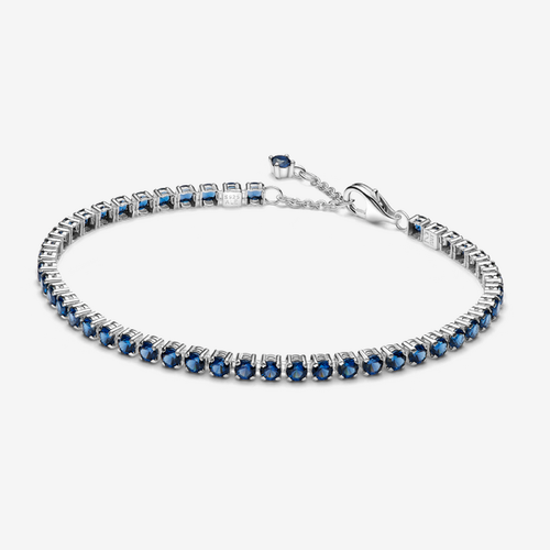 Bracelet Rivière Bleu Scintillant - Pandora - Modalova