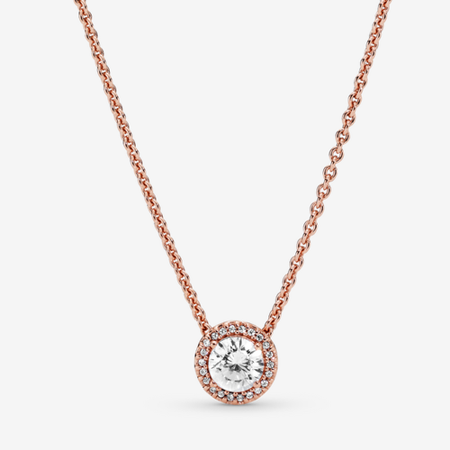 Collier Halo Scintillant Rond - Pandora - Modalova