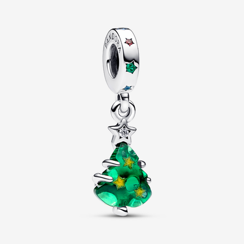 Charm Pendant Sapin de Noël Scintillant - Pandora - Modalova