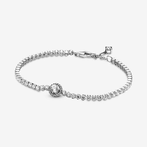 Bracelet Rivière Halo Scintillant - Pandora - Modalova