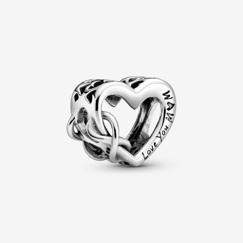 Charm Cœur Infinity Love You Mum (Je t'aime maman) - Pandora - Modalova