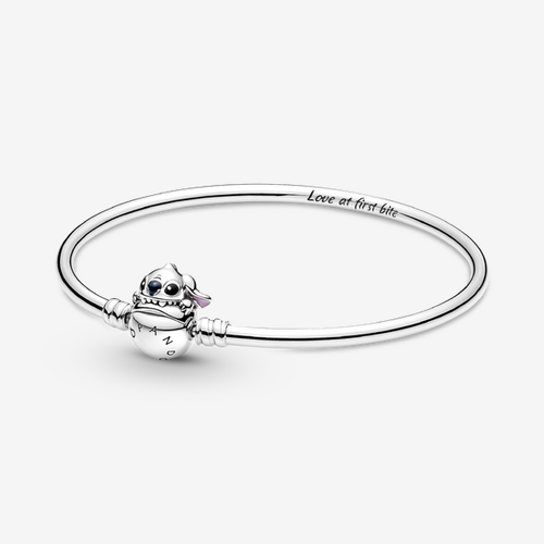 Bracelet Jonc Disney Stitch Mordant le Fermoir Moments - Pandora - Modalova