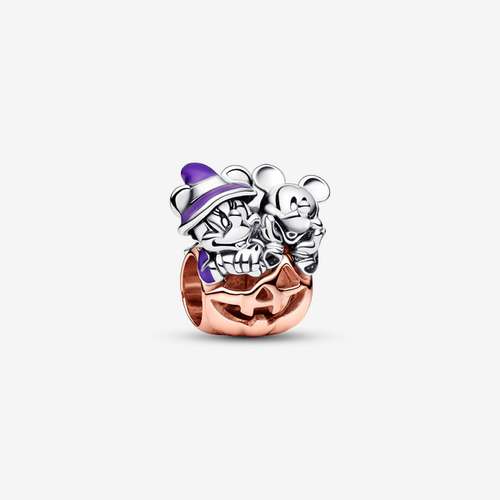 Charm Disney Citrouille Halloween Mickey et Minnie - Pandora - Modalova