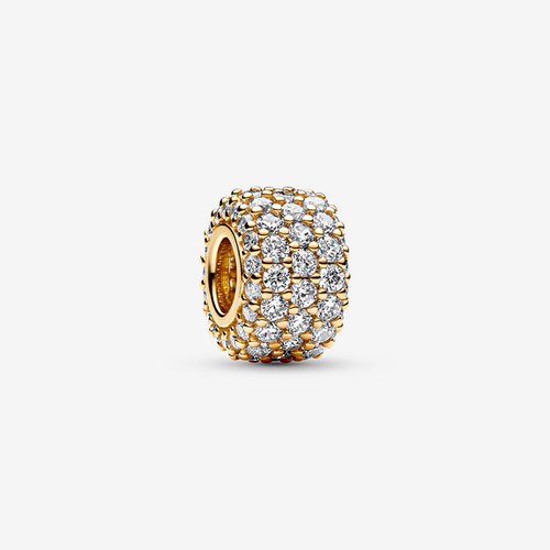 Charm Triple Rang Pavé Scintillant - Pandora - Modalova