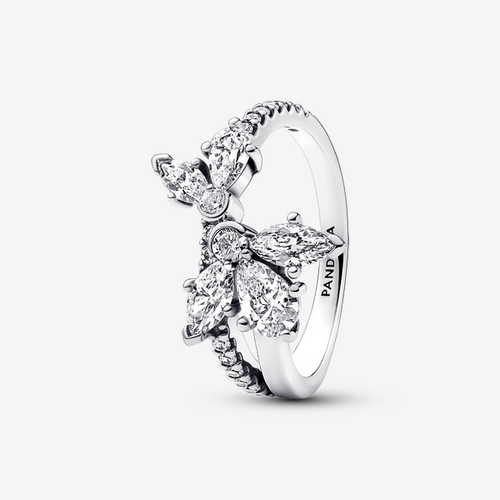 Bague Herbier Asymétrique Scintillant - Pandora - Modalova