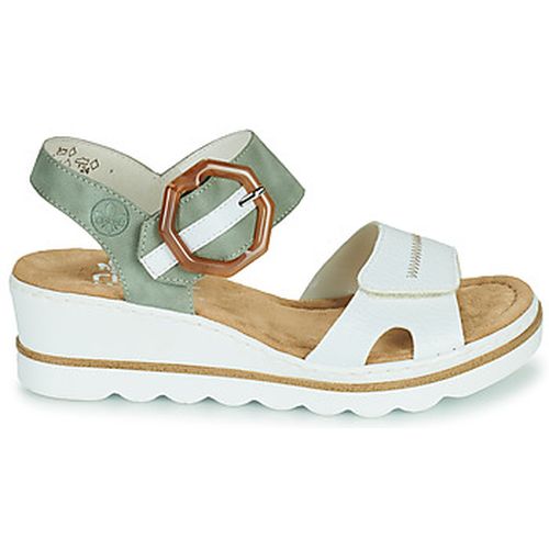 Sandales compensées 67476-81 - Rieker - Modalova