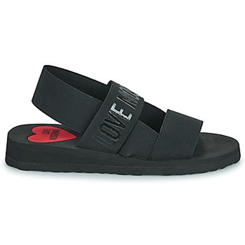 Sandales compensées ELASTIC BICOLOR - Love Moschino - Modalova