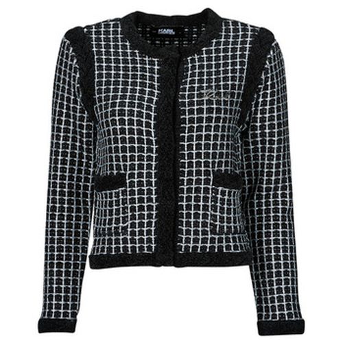 Veste classic boucle cardigan - Karl Lagerfeld - Modalova