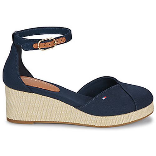 Sandales compensées FLAG CLOSED TOE MID WEDGE ESPAD - Tommy Hilfiger - Modalova