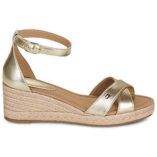 Sandales compensées MID WEDGE ESPAD X CROSS GOLD - Tommy Hilfiger - Modalova