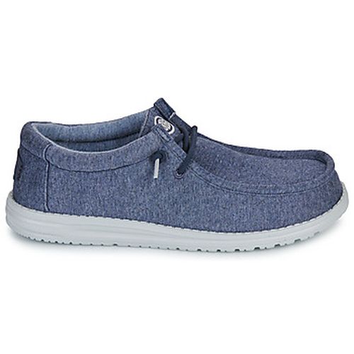 Slip ons Wally Stretch Jersey Navy - HEYDUDE - Modalova