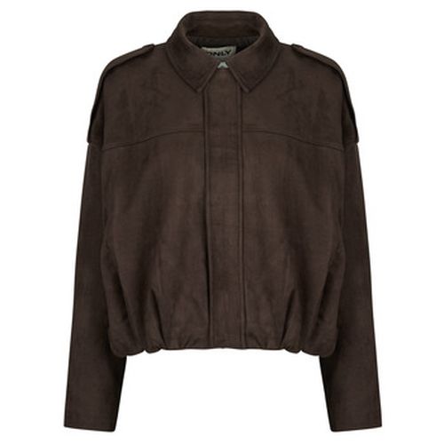 Blouson ONLMOON-STINA FAUX SUEDE BOMBER - Only - Modalova