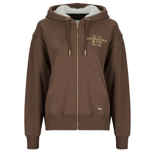 Sweatshirts à capuche Luxe Fur Lined Zip Hoodie - Superdry - Modalova
