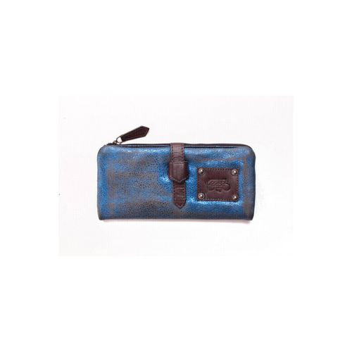 Portefeuille Portefeuille en cuir Sana PM3 Bleu - Le Temps des Cerises - Modalova