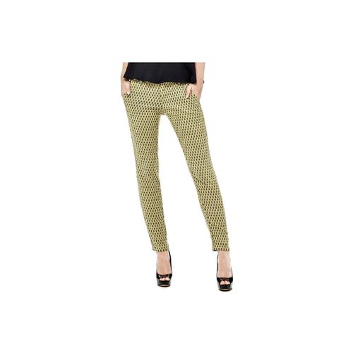 Collants Pantalon Gioia Chino Jaune - Guess - Modalova
