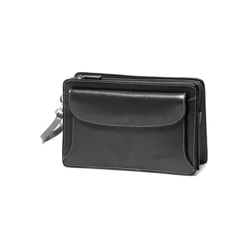 Sacoche Pochette Refente De Cuir 2002 - Gerard Henon - Modalova
