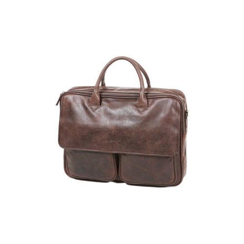 Sac ordinateur Porte-ordinateur 17" Outland Cuir De Vachette Vieilli GH 8382 - Gerard Henon - Modalova