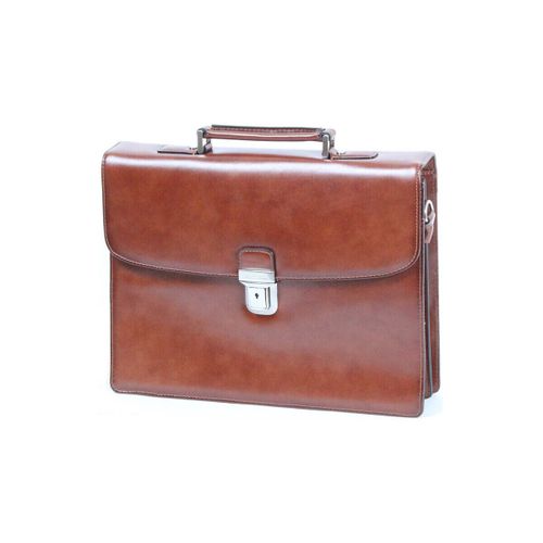 Porte document Serviette Refente De Cuir De Vachette K63041 - Katana - Modalova