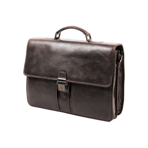 Porte document Cartable Outland Cuir De Vachette Vieilli GH 8326 - Gerard Henon - Modalova