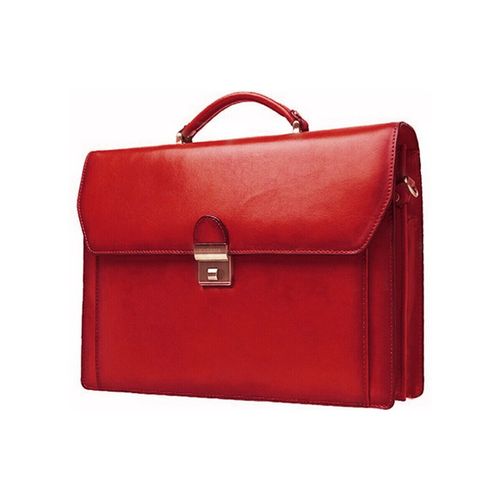 Porte document Cartable Refente De Cuir De Vachette 2 Soufflets K 63025 - Katana - Modalova