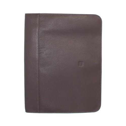 Porte document Conferencier en cuir ref 40626/48615 taupe - Hexagona - Modalova