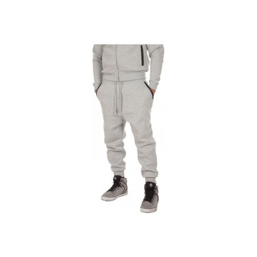 Jogging Sarouel Basic Loose Gris Chiné - Vortex - Modalova