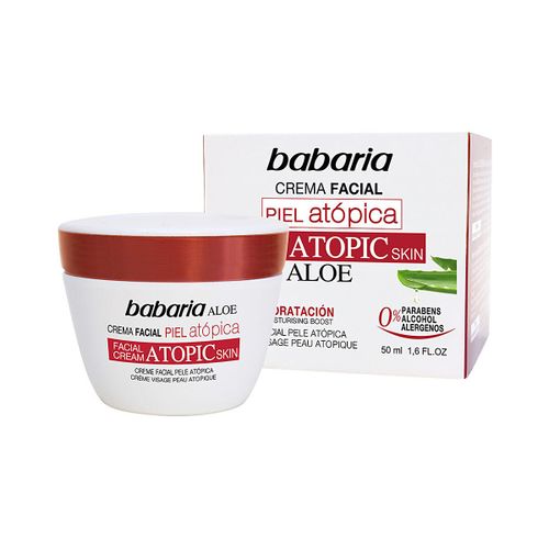 Hydratants & nourrissants Peau Atopique Crème Visage Aloe Vera 0% - Babaria - Modalova