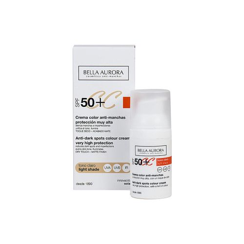 Maquillage BB & CC crèmes Cc Cream Anti-manchas Spf50+ tono Claro - Bella Aurora - Modalova