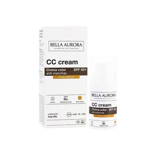Maquillage BB & CC crèmes Cc Cream Anti-manchas Spf50+ tono Medio - Bella Aurora - Modalova