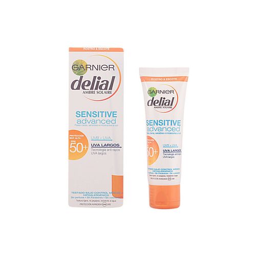 Protections solaires Sensitive Advanced Crème Visage Spf50+ - Garnier - Modalova