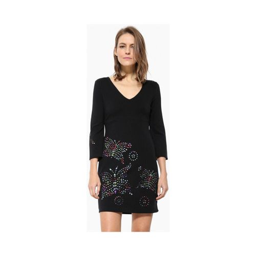 Robe Robe Dominique Noir 17WWVK44 - Desigual - Modalova