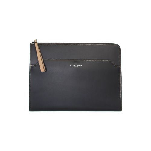Porte document Pochette cuir ref_lan42477 noir - LANCASTER - Modalova