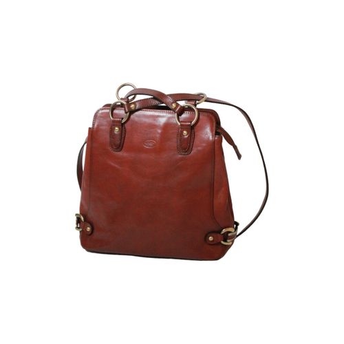 Sac a dos Sac Shopping/sac À Dos 2-en-1 Cuir De Vachette Collet K82612 - Katana - Modalova