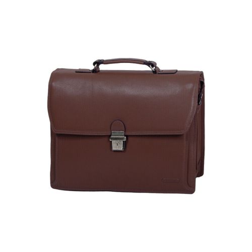 Porte document Cartable 3 Soufflets Cuir De Vachette Grainé K 69329 - Katana - Modalova
