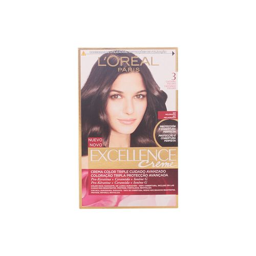 Colorations Excellence Teinture Crème 3-brun Foncé - L’Oréal Paris - Modalova