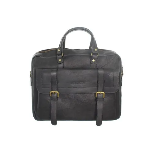 Porte document Serviette Arthur et Aston cuir ref_ast43693 A Noir 41*37*11 - Arthur & Aston - Modalova