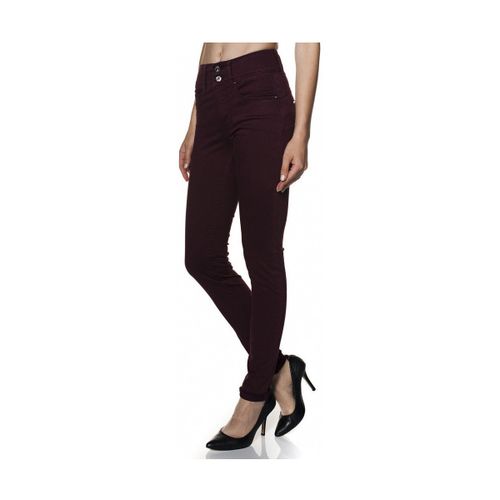 Jeans Pantalon Wonder Push In Prune - Salsa - Modalova